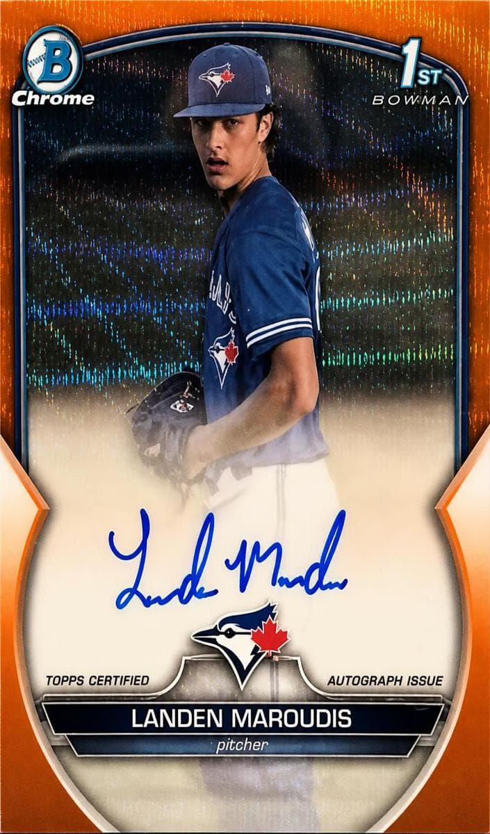 Landen Maroudis 2023 bowman Bowman Draft