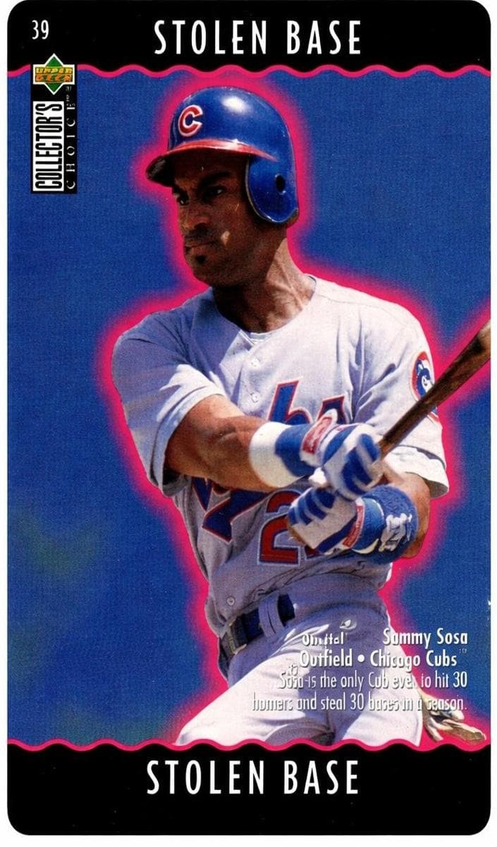 Sammy Sosa 1996 unknown Collector's Choice