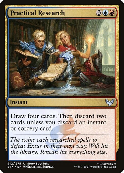 Practical Research 2021 Magic: The Gathering Strixhaven School of Mages