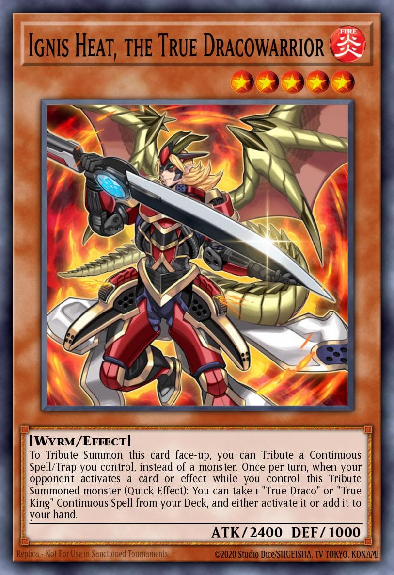 Ignis Heat, the True Dracowarrior #MACR-EN021