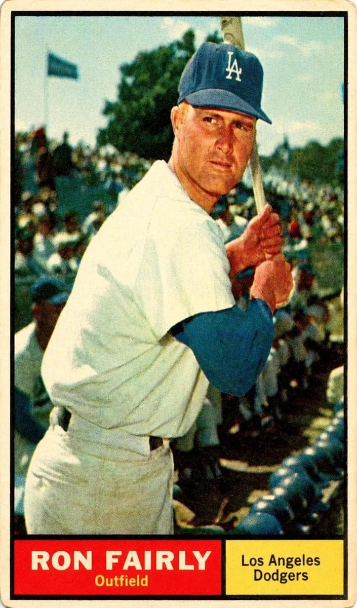 Ron Fairly 1961 topps Topps