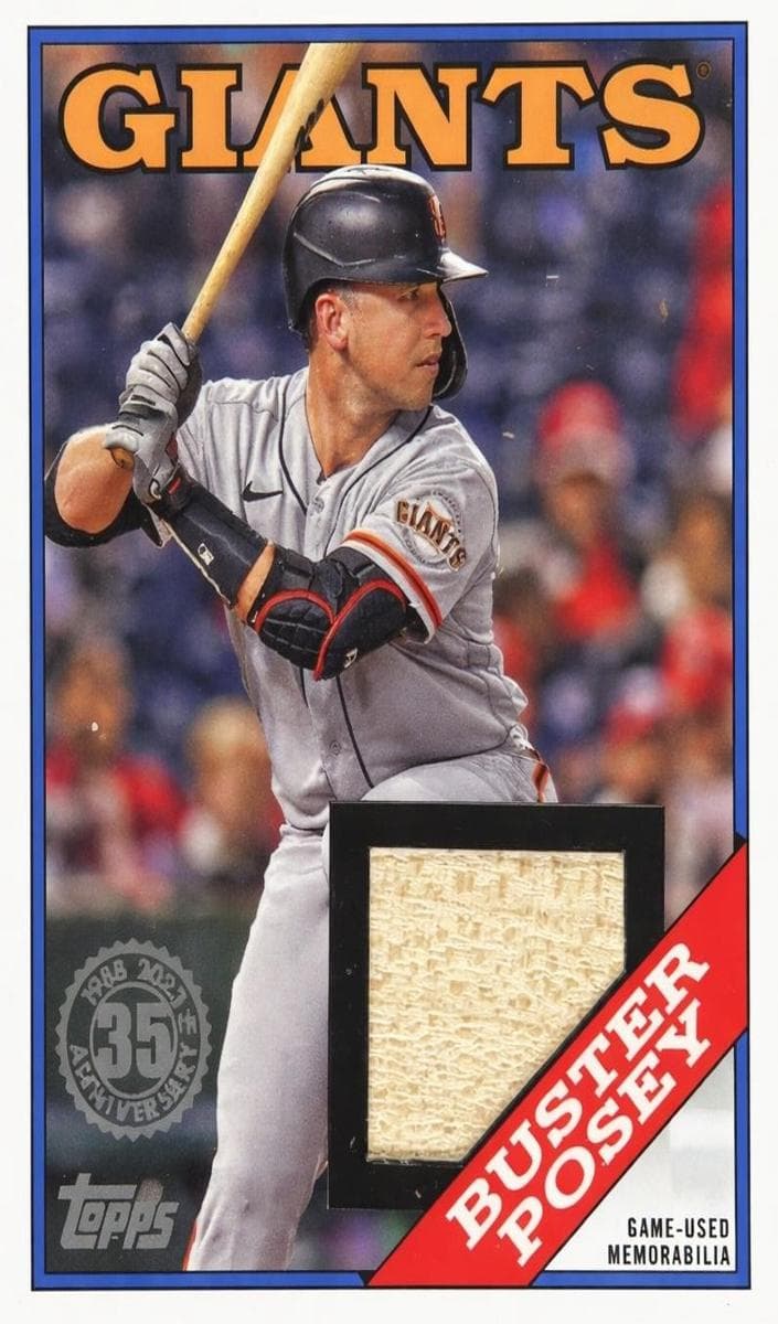 Buster Posey 2023 topps Topps