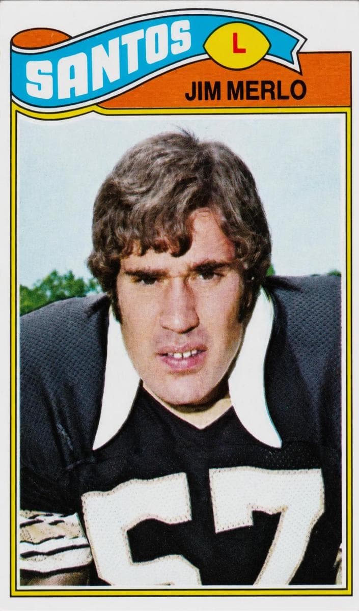 Jim Merlo 1977 topps