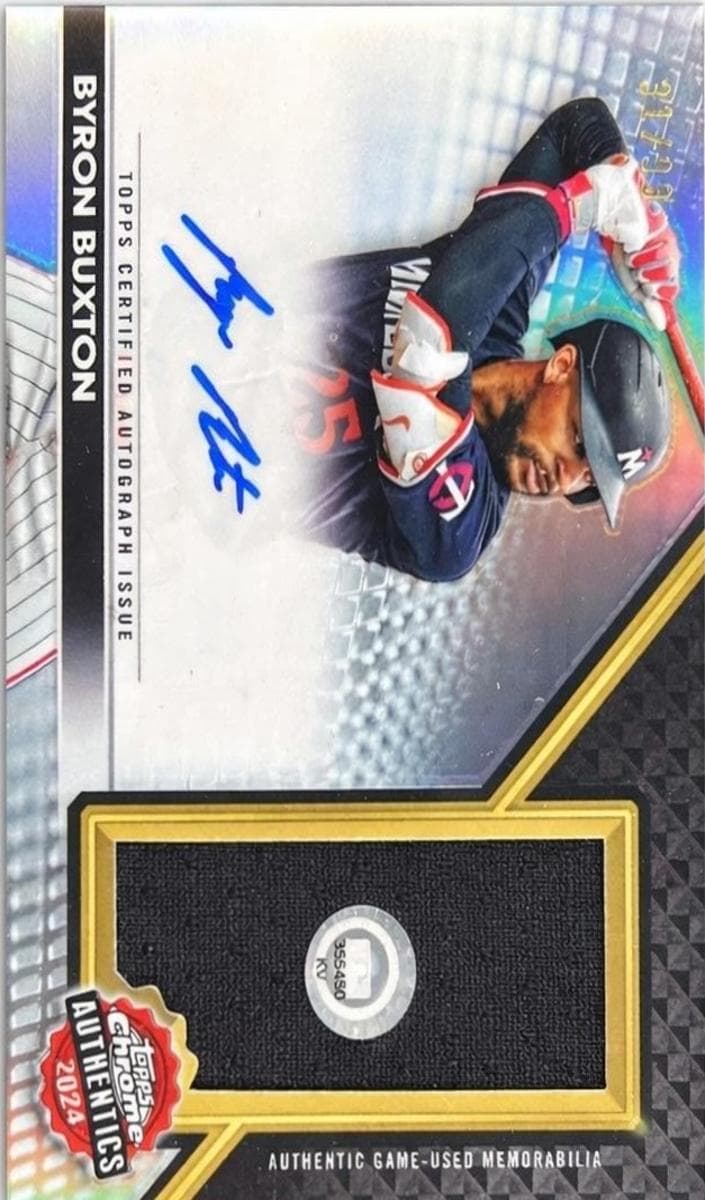 Byron Buxton 2024 topps Topps Chrome