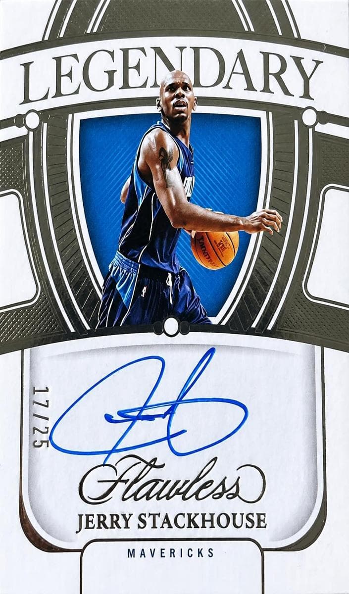 Jerry Stackhouse 2023 panini Panini Flawless