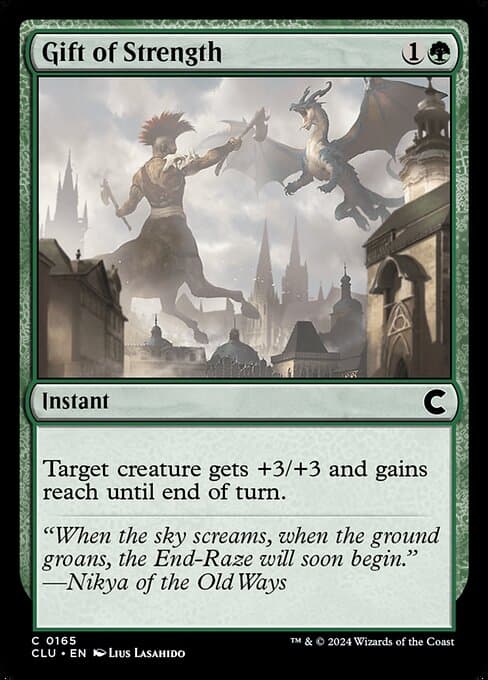 Gift of Strength 2017 Magic: The Gathering Hour of Devastation