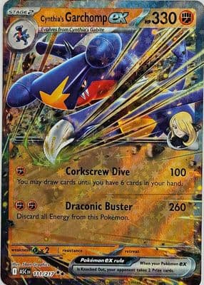 Cynthia's Garchomp ex 2026 Pokemon Ascended Heroes
