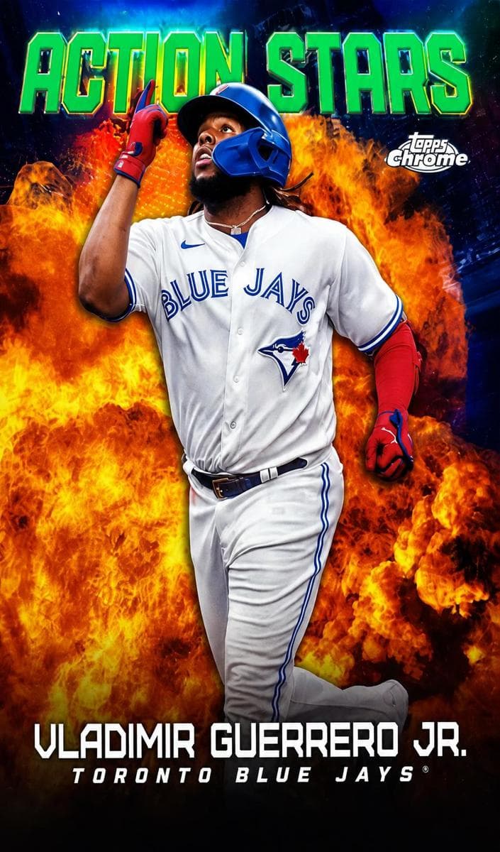 Vladimir Guerrero Jr. 2023 topps Topps Chrome Update