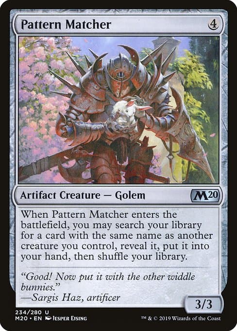Pattern Matcher 2019 Magic: The Gathering