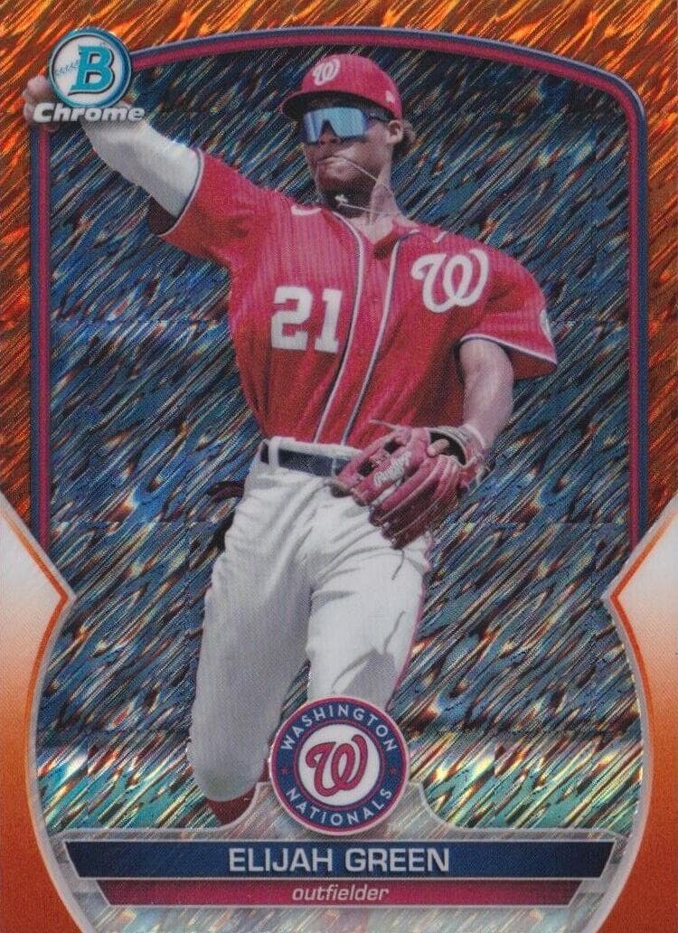 Elijah Green 2023 bowman Bowman Chrome