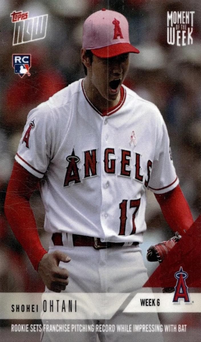 Shohei Ohtani 2018 topps