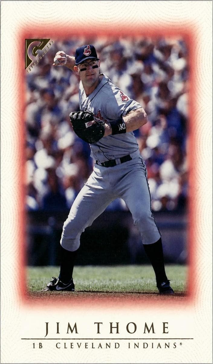 Jim Thome 1999 topps Topps Gallery
