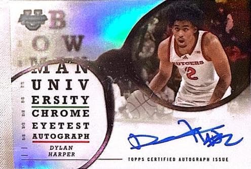 Dylan Harper 2024 bowman Bowman University Chrome