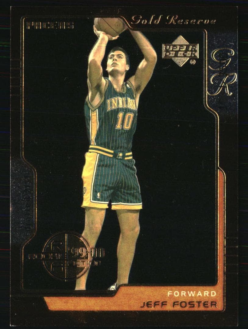 Jeff Foster 1999 upper-deck Gold Reserve