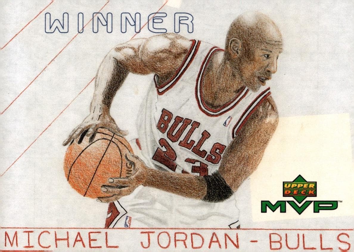 Michael Jordan 1999 upper-deck Mvp