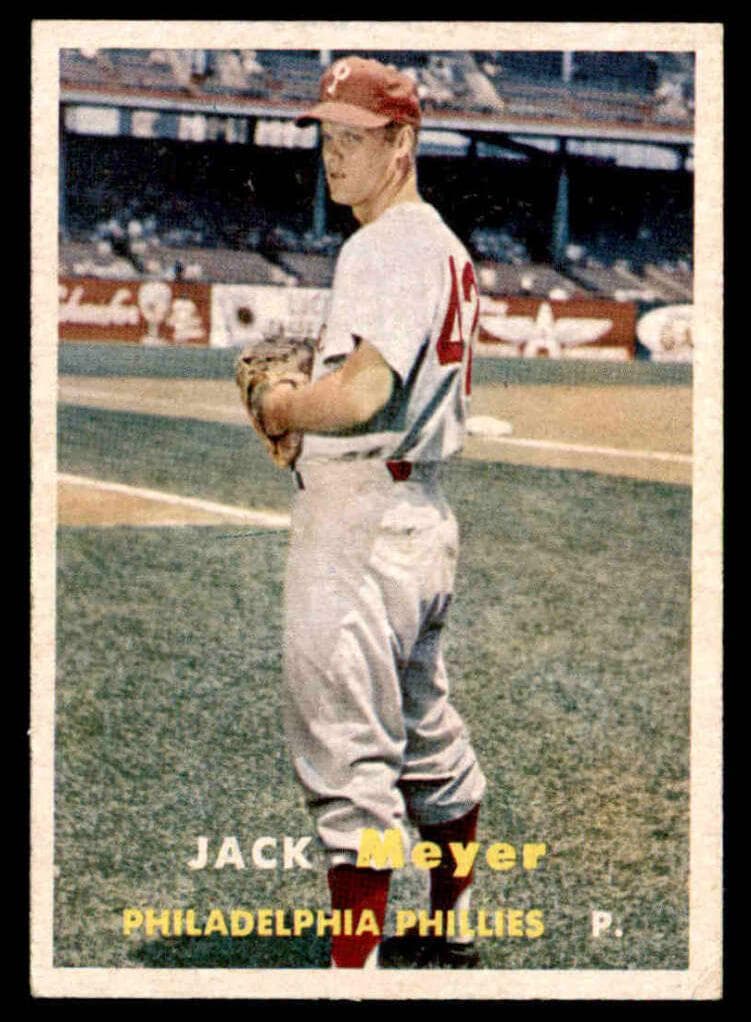 Jack Meyer 1957 topps Topps