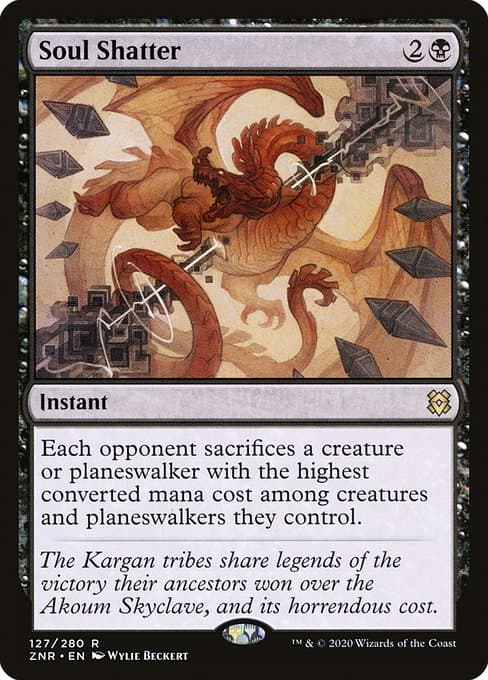 Soul Shatter 2022 Magic: The Gathering Starter Commander Decks