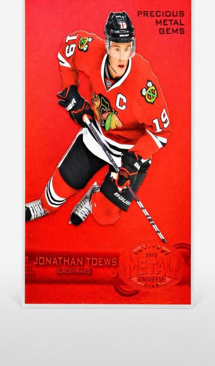 Jonathan Toews 2012 fleer