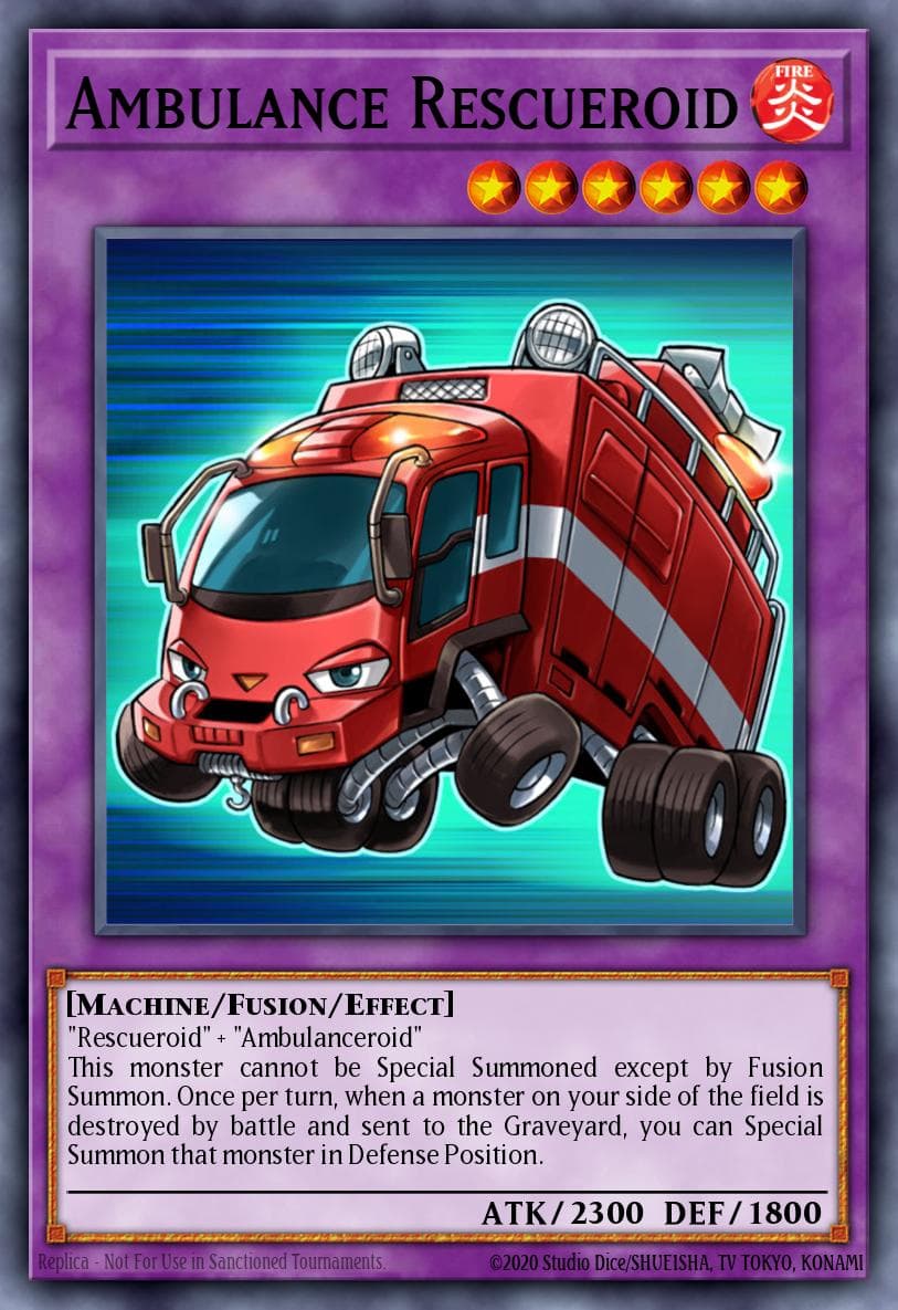 Ambulance Rescueroid 2022 Yu-Gi-Oh!