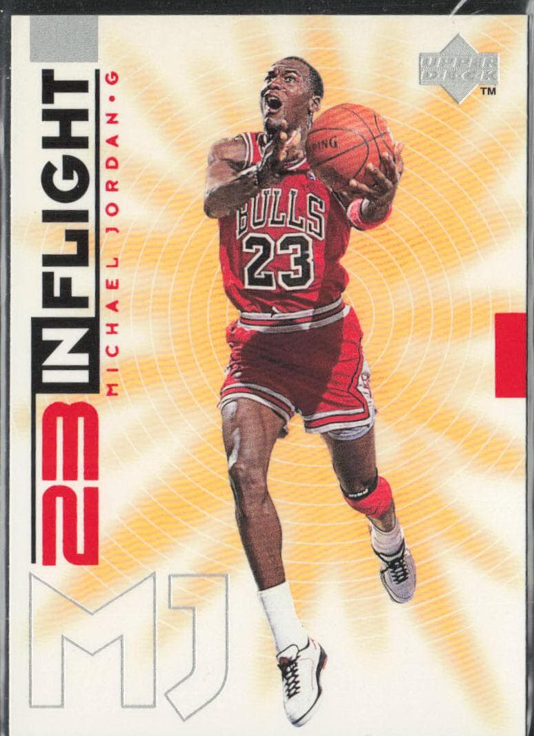 Michael Jordan 1998 upper-deck Michael Jordan Living Legend