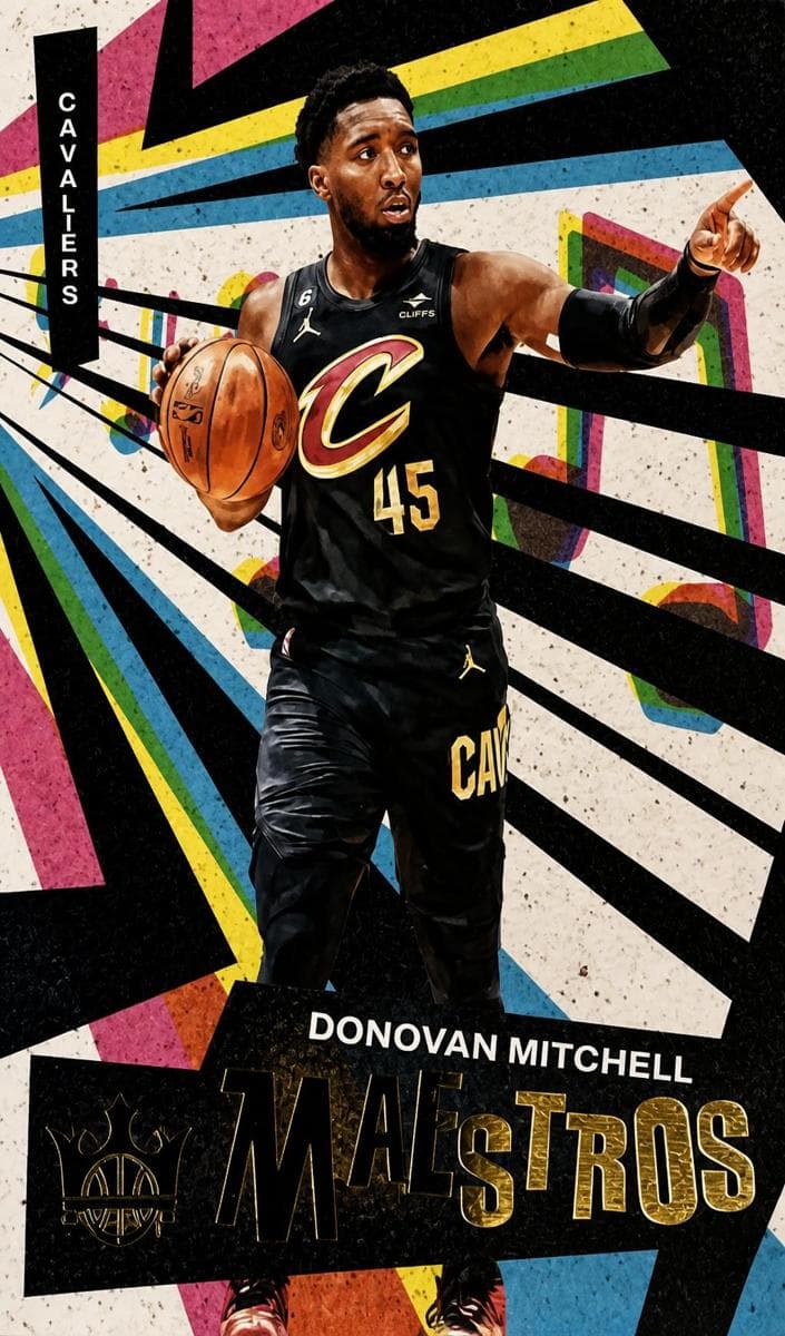 Donovan Mitchell 2022 panini Panini One and One