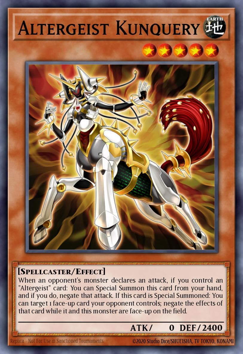 Altergeist Kunquery 2017 Yu-Gi-Oh!