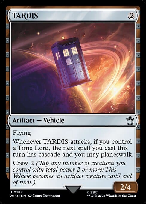TARDIS 2023 Magic: The Gathering Doctor Who