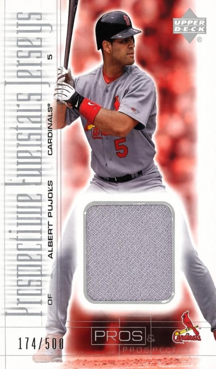 Albert Pujols 2001 upper-deck