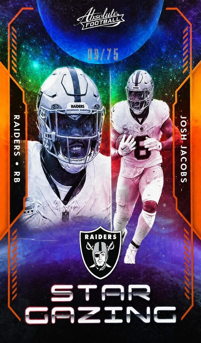 Josh Jacobs 2023 panini Panini Absolute