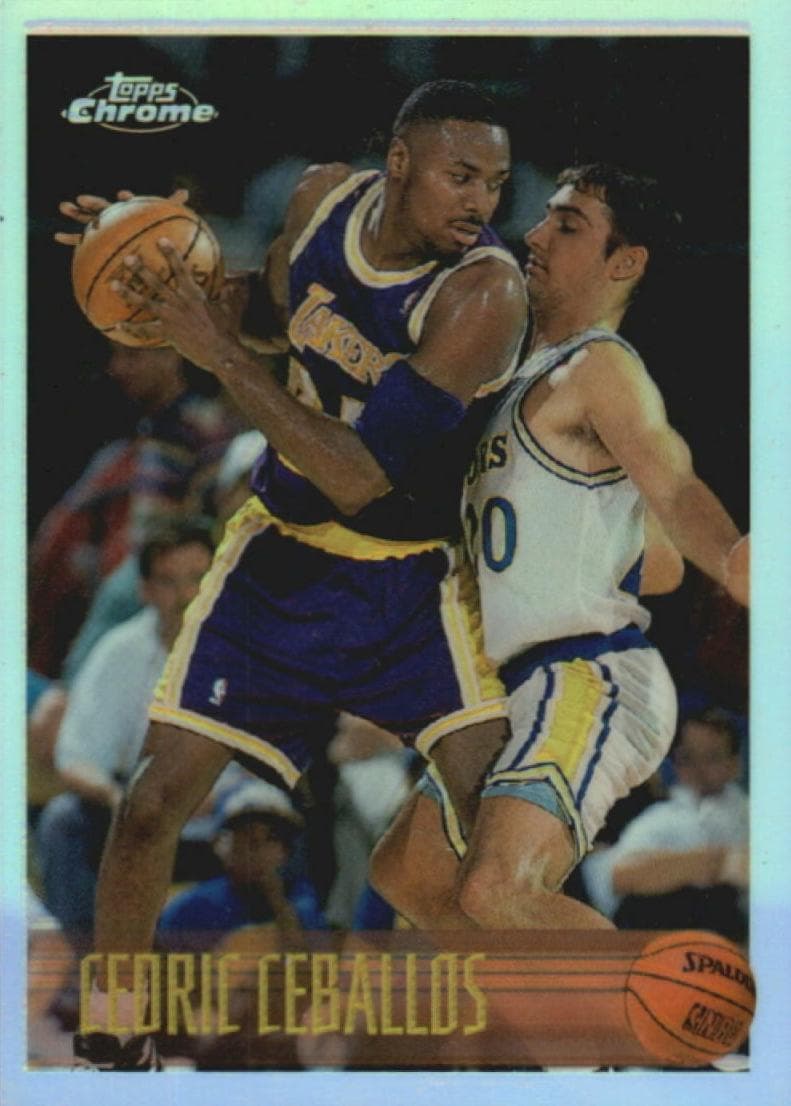Cedric Ceballos 1996 topps Chrome