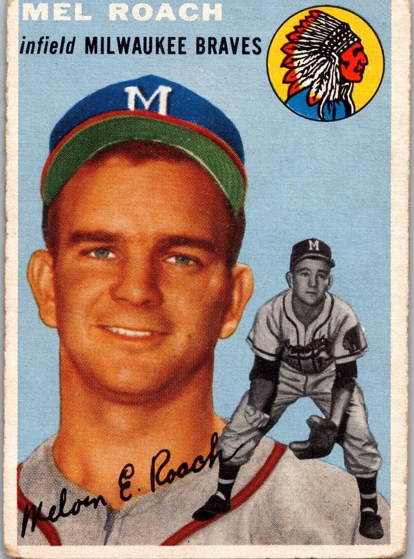 Mel Roach 1954 topps Topps