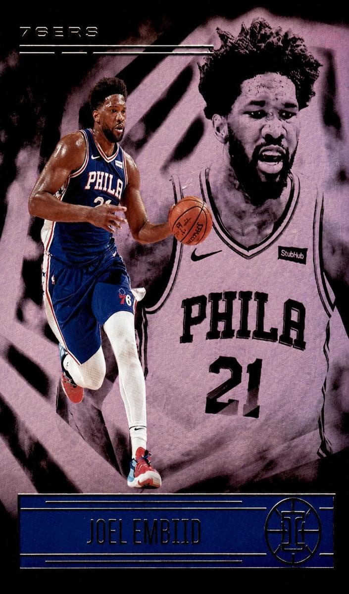 Joel Embiid 2020 panini Panini Illusions
