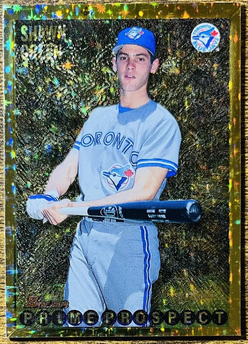 Shawn Green 1995 bowman Bowman