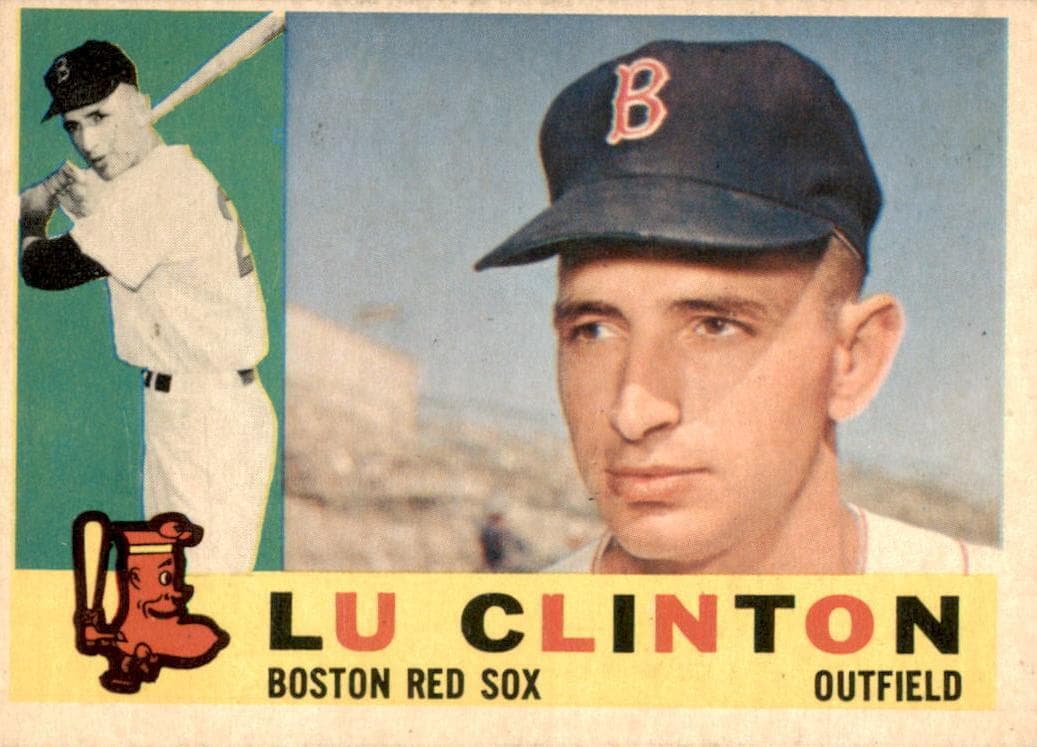 Lou Clinton 1960 topps Topps