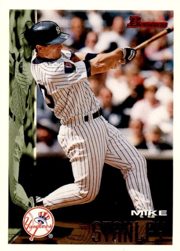 Mike Stanley 1995 bowman Bowman