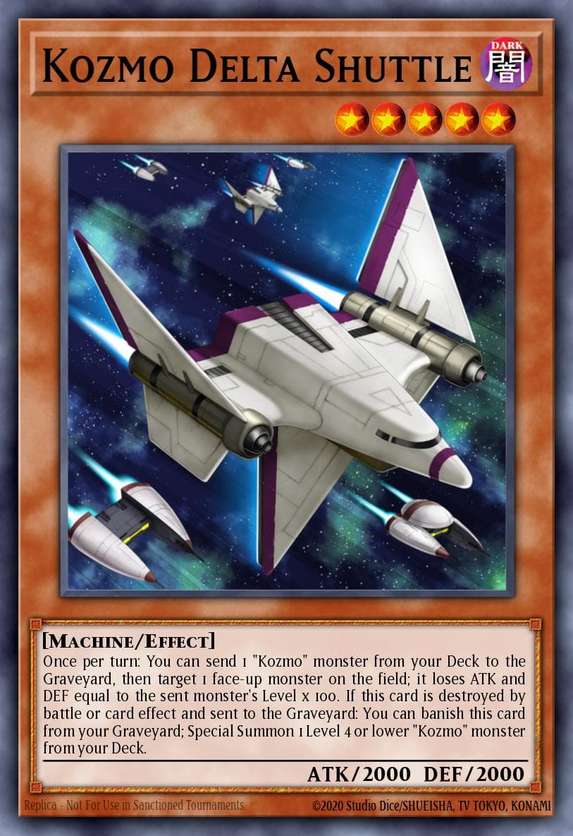 Kozmo Delta Shuttle 2016 Yu-Gi-Oh! Breakers of Shadow