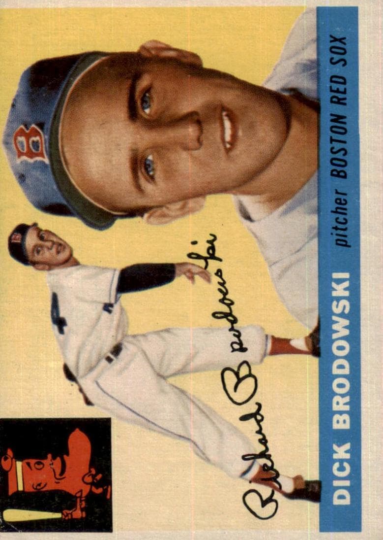 Dick Brodowski 1955 topps Topps