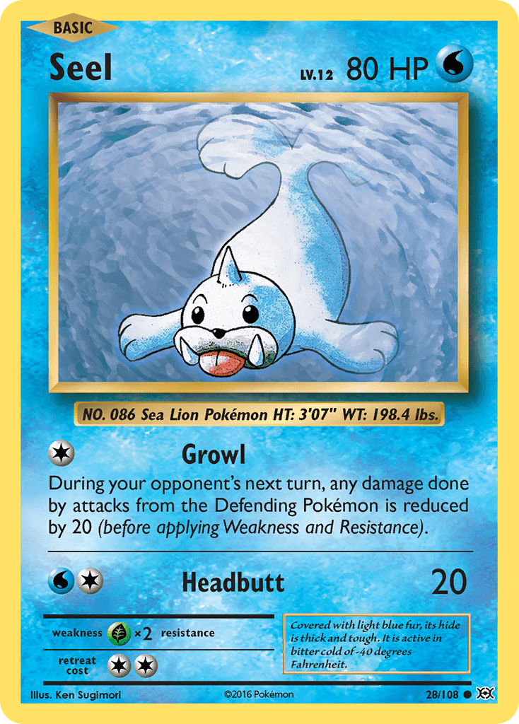 Seel 2004 Pokemon Fire Red & Leaf Green