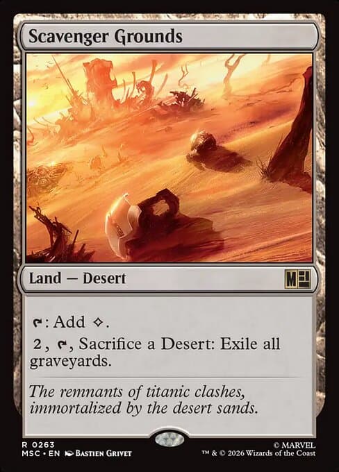 Scavenger Grounds 2025 Magic: The Gathering