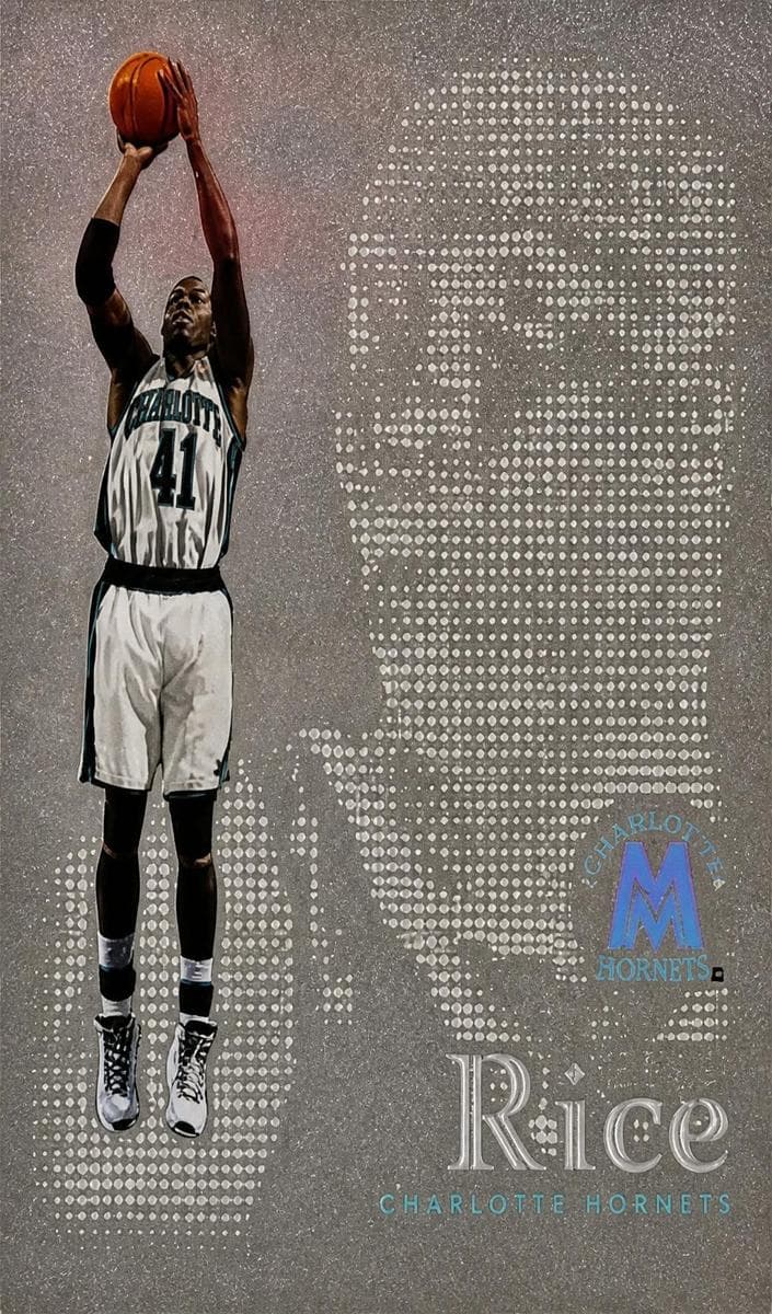 Glen Rice 1998 skybox Molten Metal