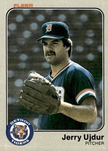Jerry Ujdur 1983 fleer Fleer