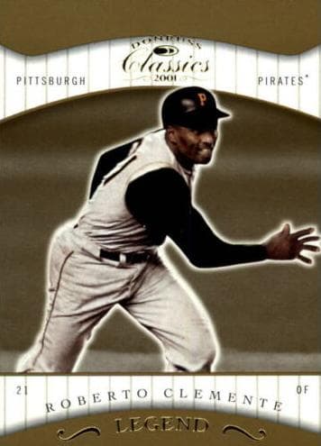 Roberto Clemente 2001 panini
