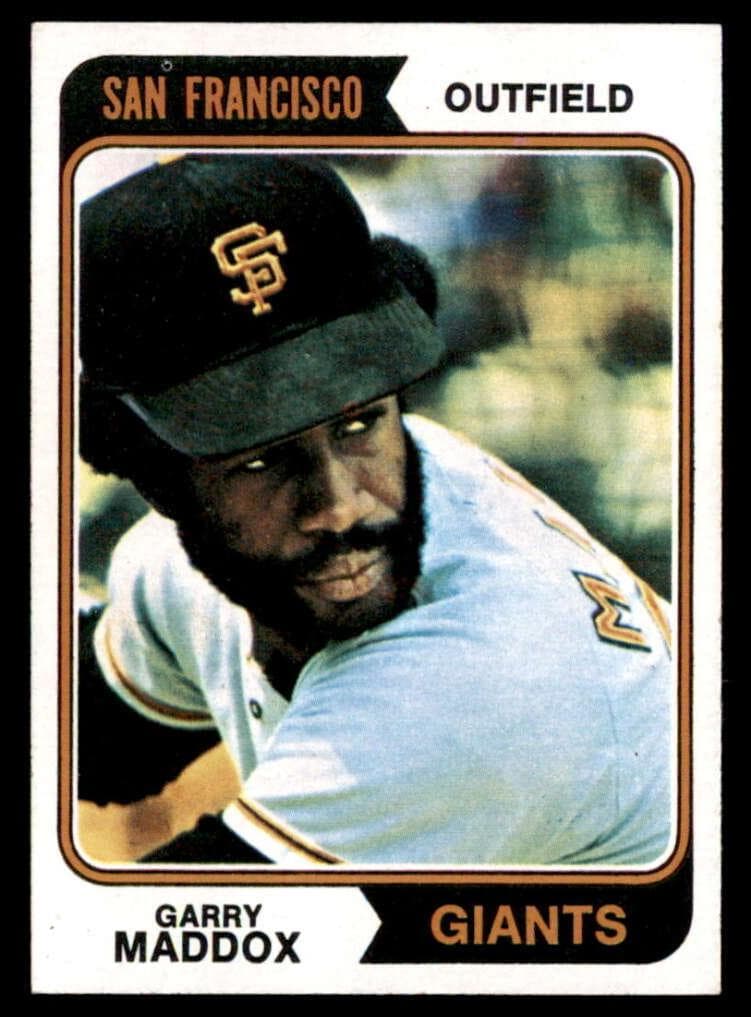 Garry Maddox 1974 topps Topps