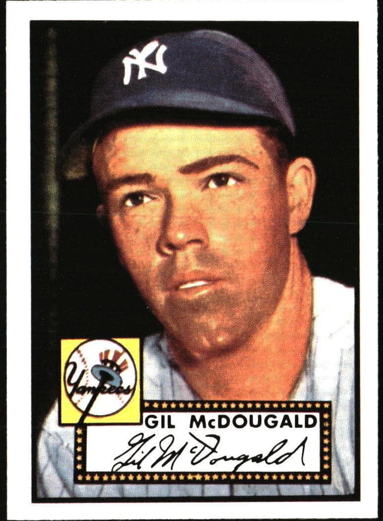 Gil McDougald 1952 topps Topps