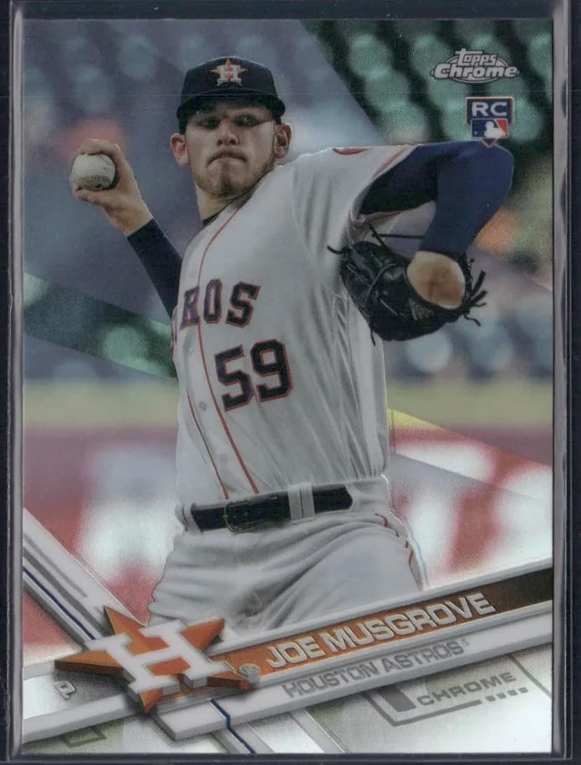Joe Musgrove 2017 topps Topps Chrome