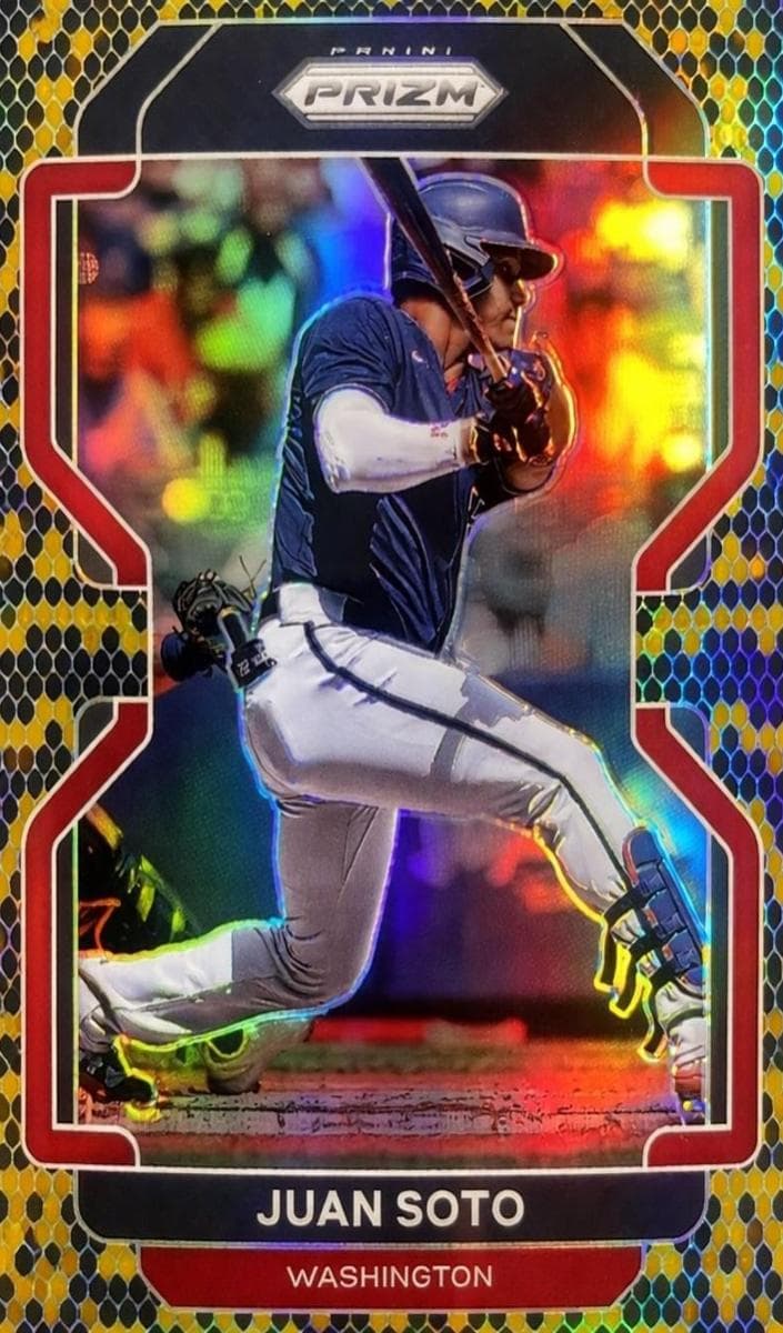 Juan Soto 2022 panini Panini Prizm