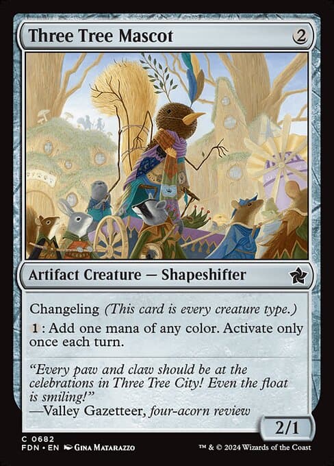 Three Tree Mascot 2024 Magic: The Gathering Bloomburrow