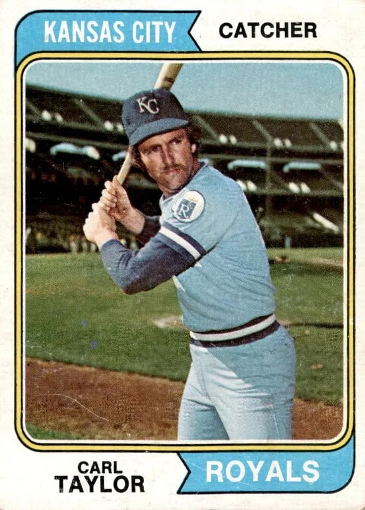 Carl Taylor 1974 topps Topps