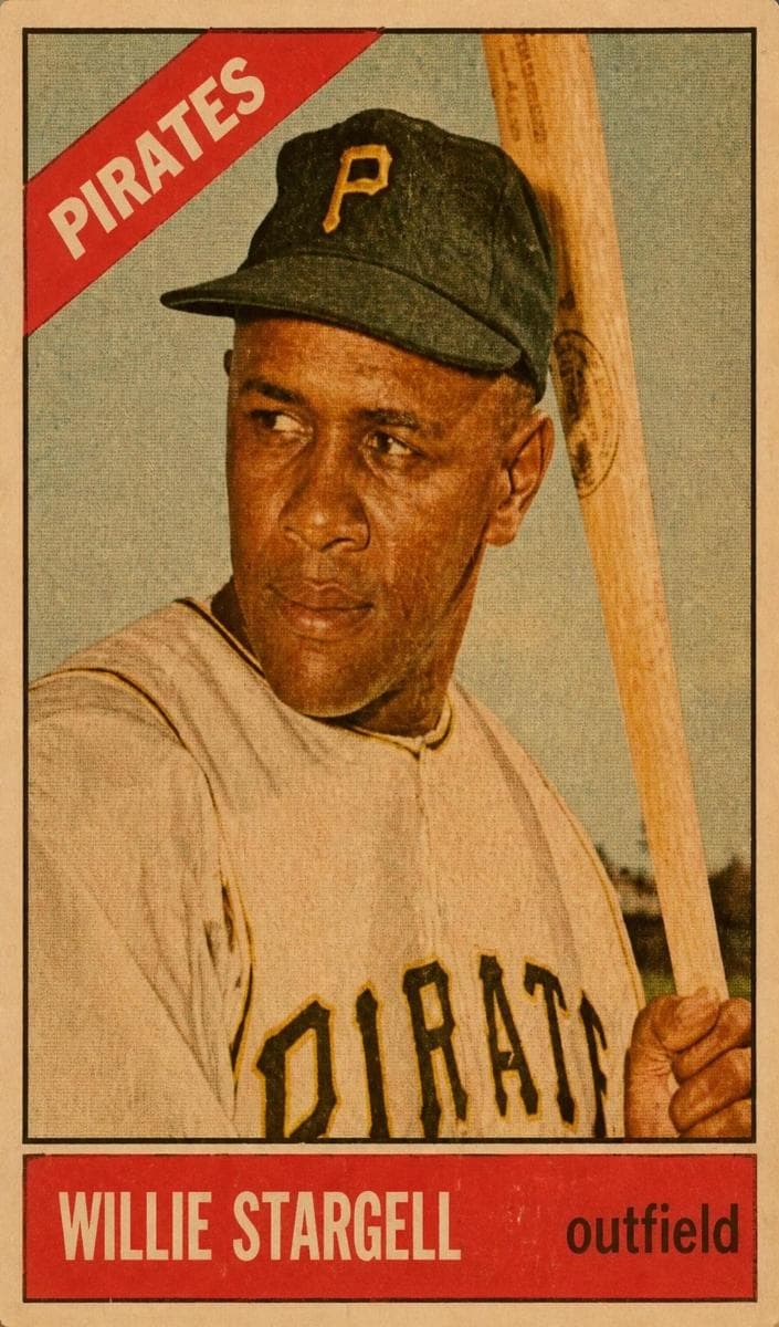 Willie Stargell 1966 topps Topps Venezuelan