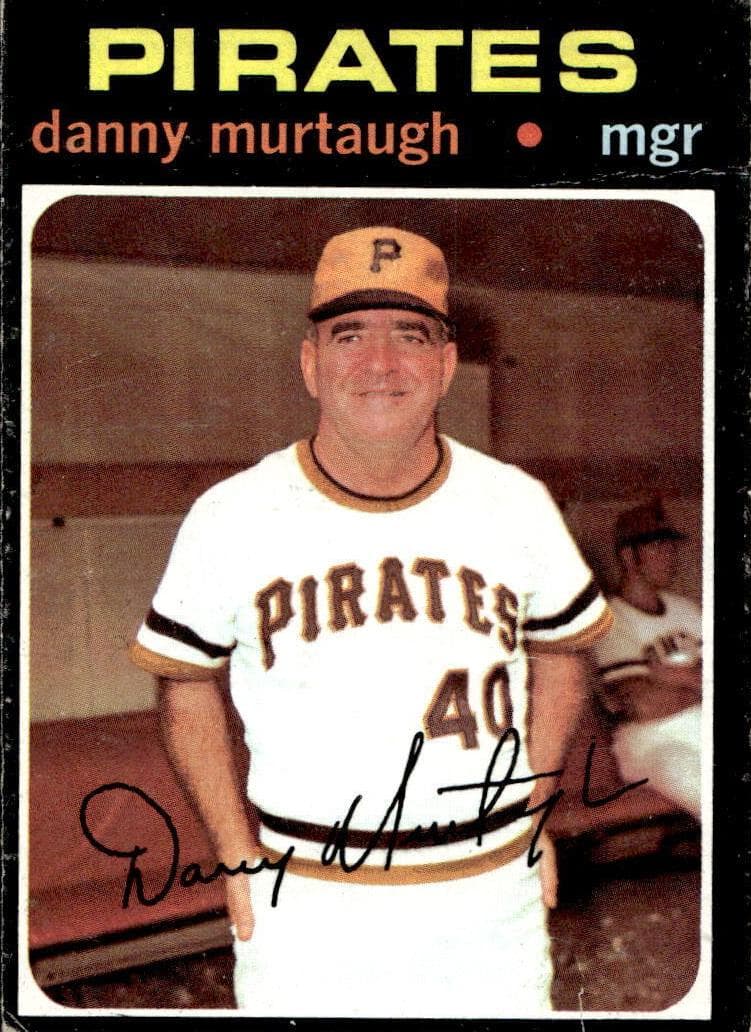 Danny Murtaugh 1971 topps Topps